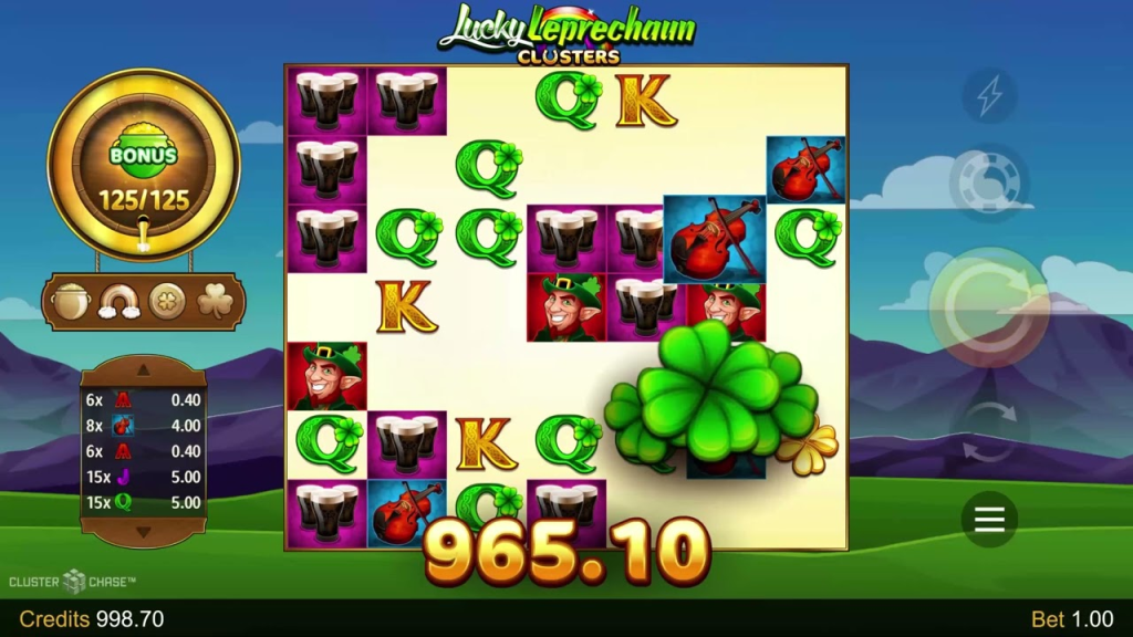 Lucky Leprechaun Clusters Demo